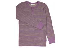 JOHA shirt wool/cotton Kids Sesame Lavender, 130-150