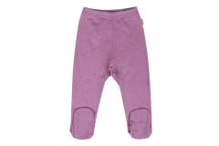 JOHA leggings with foot wool/silk Arctic pink, 90-110