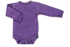 JOHA body merino wool purple, 100