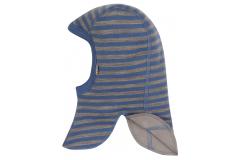 JOHA balaclava merino wool/cotton Sesame Blue, 41-52 cm
