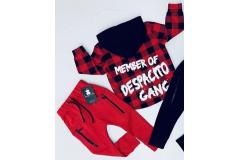 Despacito set red/black+red pants, 98-116