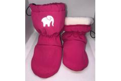 Winter Softshell boots with fleece Elephant, 13cm