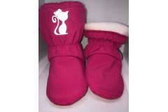 Winter Softshell boots with fleece Cat, 15cm