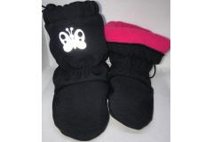 Winter Softshell boots with fleece Butterfly, 11cm