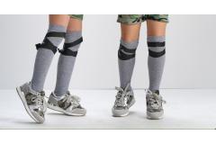 Knee socks grey