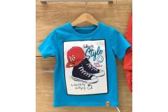 Skate Style blue shirt, 86-140