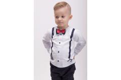 Shirt Boom Boom with bow tie, 92-122