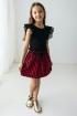 Lily Grey Stripe Skirt, 98-140