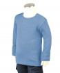 Manymonths shirt merino wool Provence Blue, 3-10y