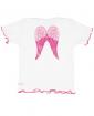 RuffleButts White 'So Blessed' Angel Knit Lap Tee, 12/18m