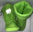 Softshell Green Boots Elephant, 11cm