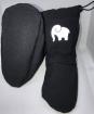 Softshell Black Boots Elephant, 13cm