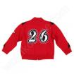 Wojcik red blouse with zip American Football, 92-128