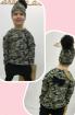 Dream Dress Army shirt for girls, 74-140